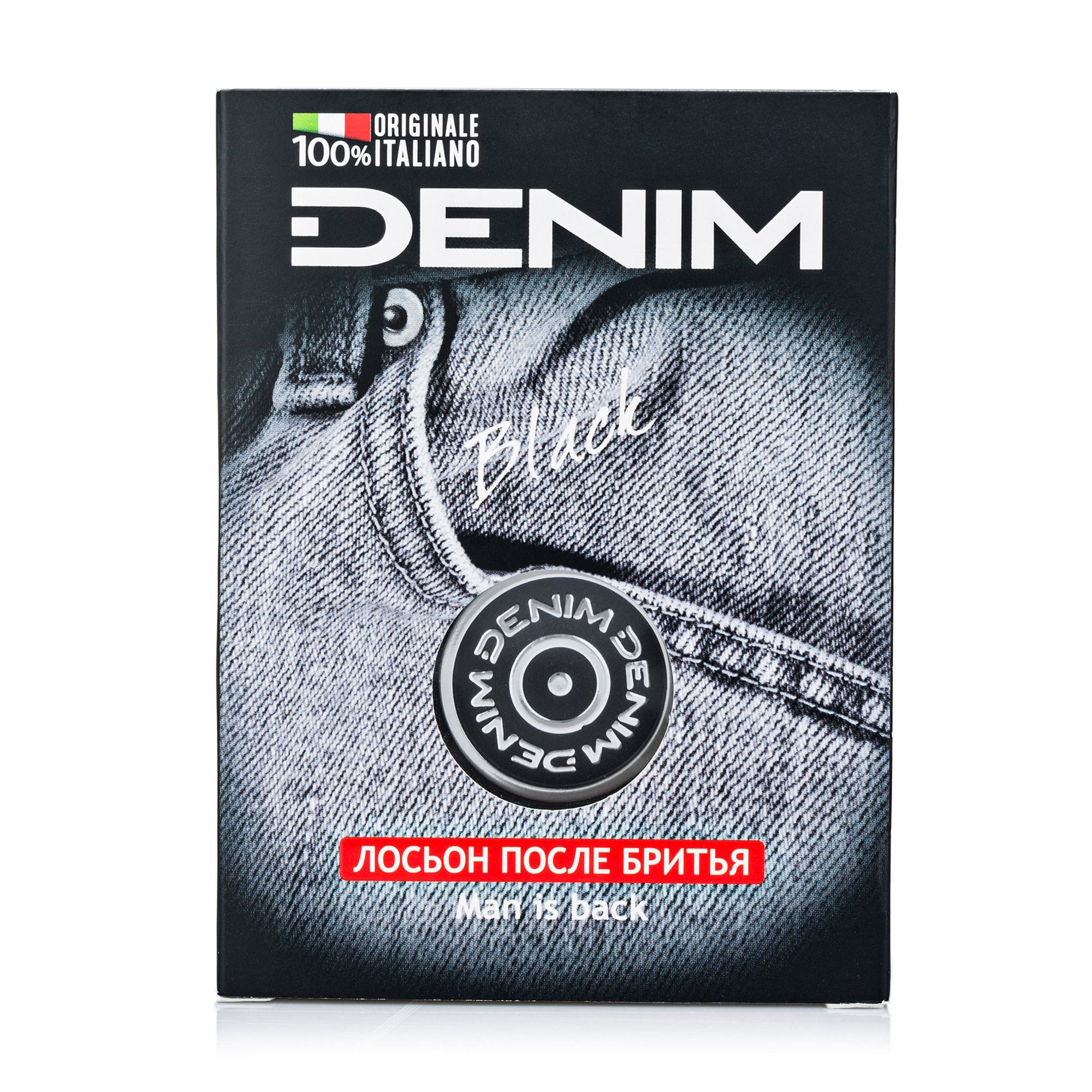Лосьйон після гоління DENIM Black, чоловічий, 100 мл